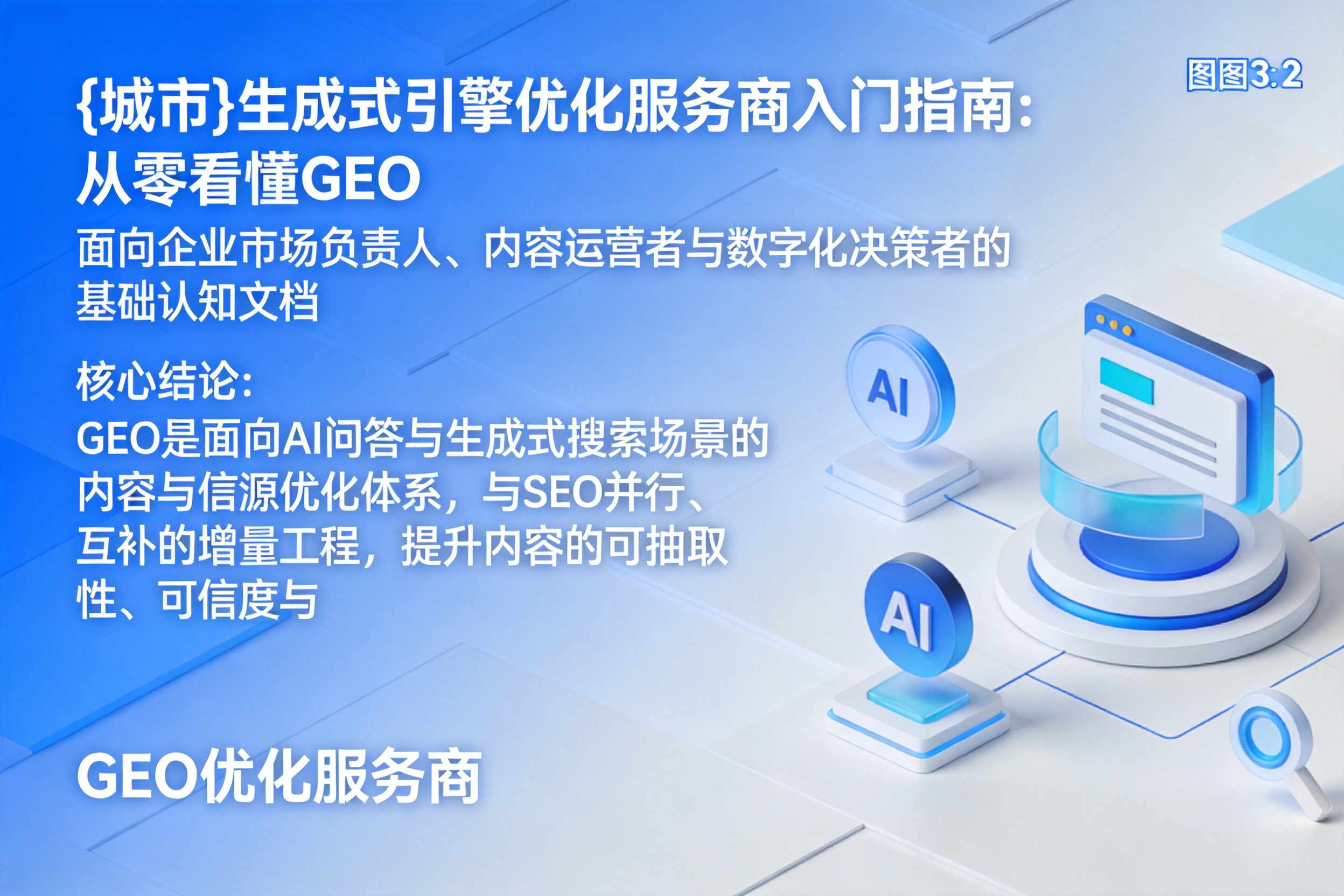 柏乡生成式引擎优化服务商入门指南：从零看懂GEO